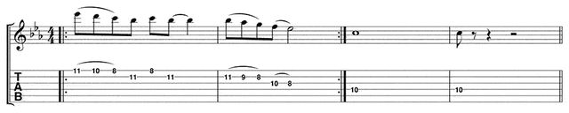 blank This is a good workout for all four fingers of your fret hand. Don't cheat and 'forget' to use you fourth finger